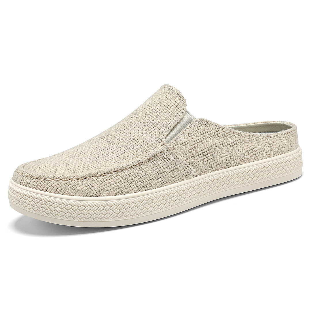 Damen Bequeme Slip-On Hausschuhe mit elastischem Einstiegsdesign R&B