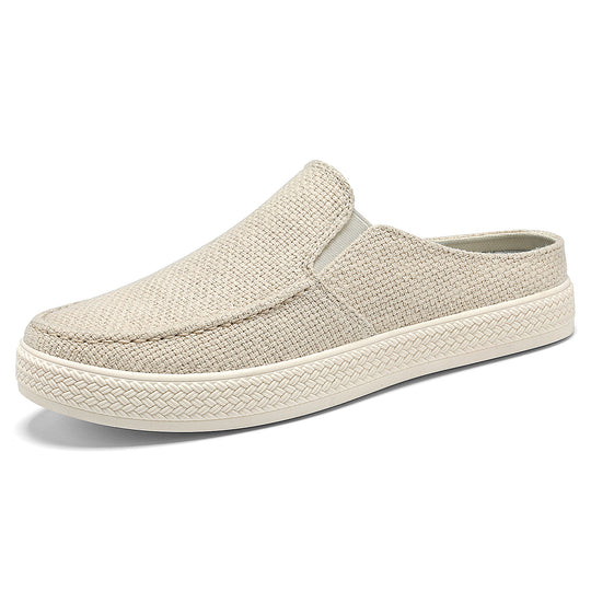 Damen Bequeme Slip-On Hausschuhe mit elastischem Einstiegsdesign R&B