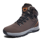 Herren Winterwanderschuhe mit isolierendem Futter und rutschfester Sohle R&B
