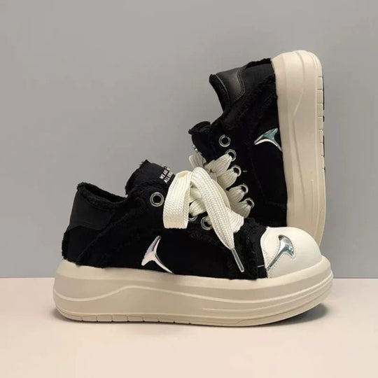 Damen Sneakers mit gepolsterter Laufsohle und modischem Design R&B
