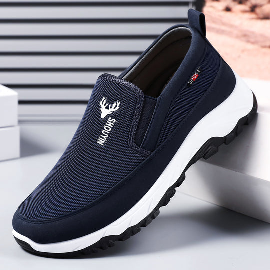 Damen Komfortable und atmungsaktive Slip-On Sneakers mit rutschfester Sohle R&B