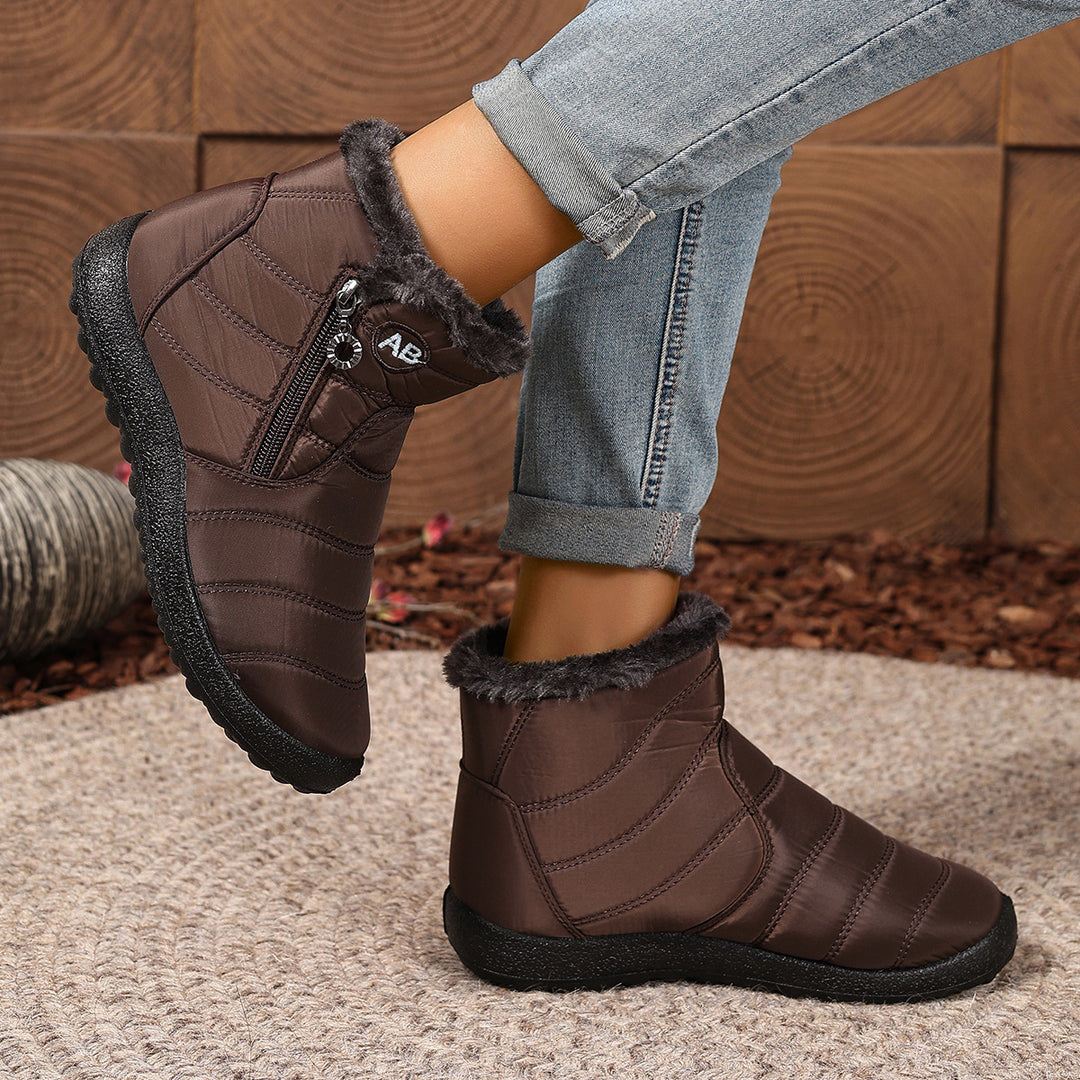 Damen Winterboots mit innerer Isolation und wasserabweisendem Obermaterial R&B