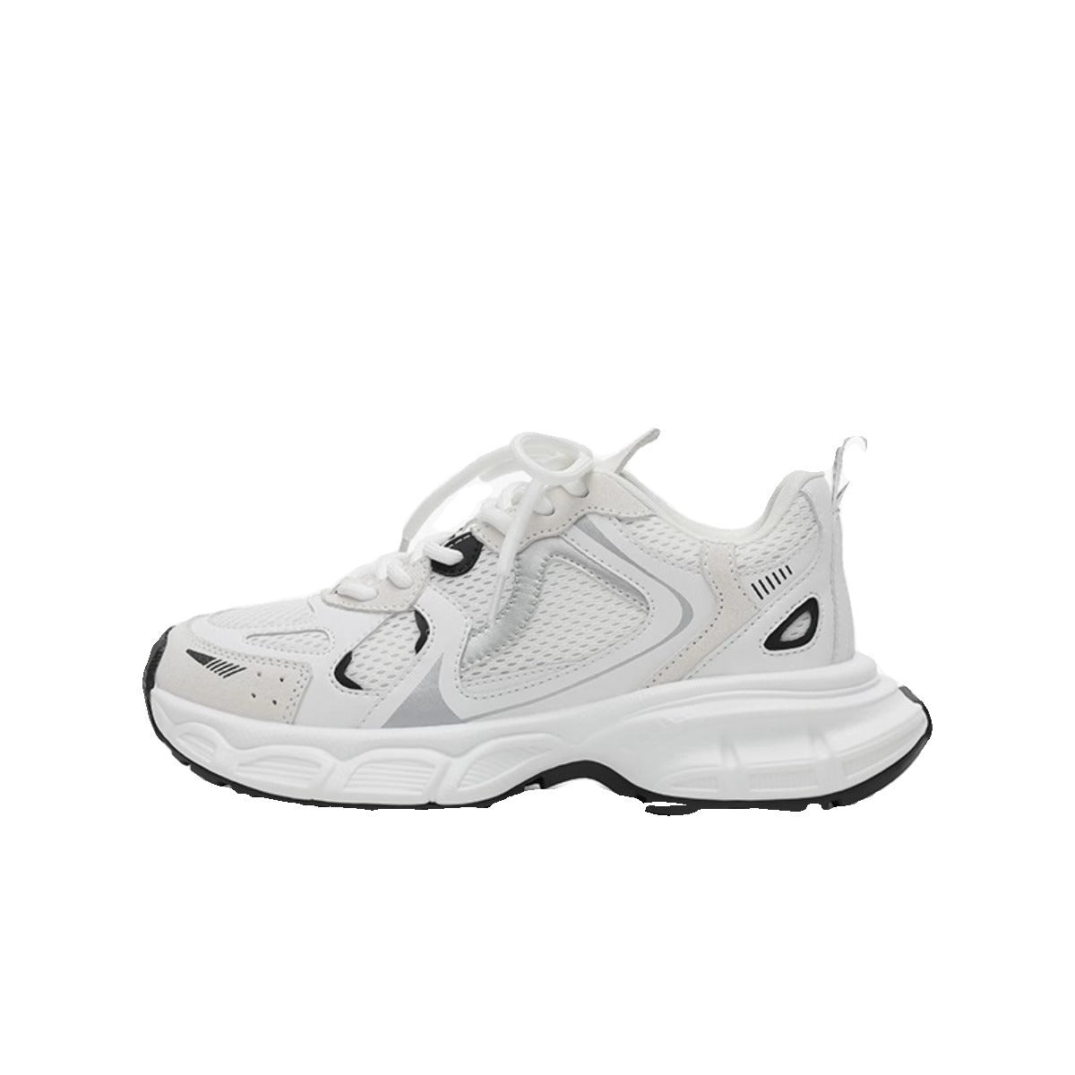 Damen Sportliche Laufschuhe mit atmungsaktiver Mesh-Oberfläche und dämpfender Sohle R&B