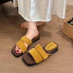 Damen Bequeme Strandpantoletten mit stilvollem Design und rutschfester Sohle R&B