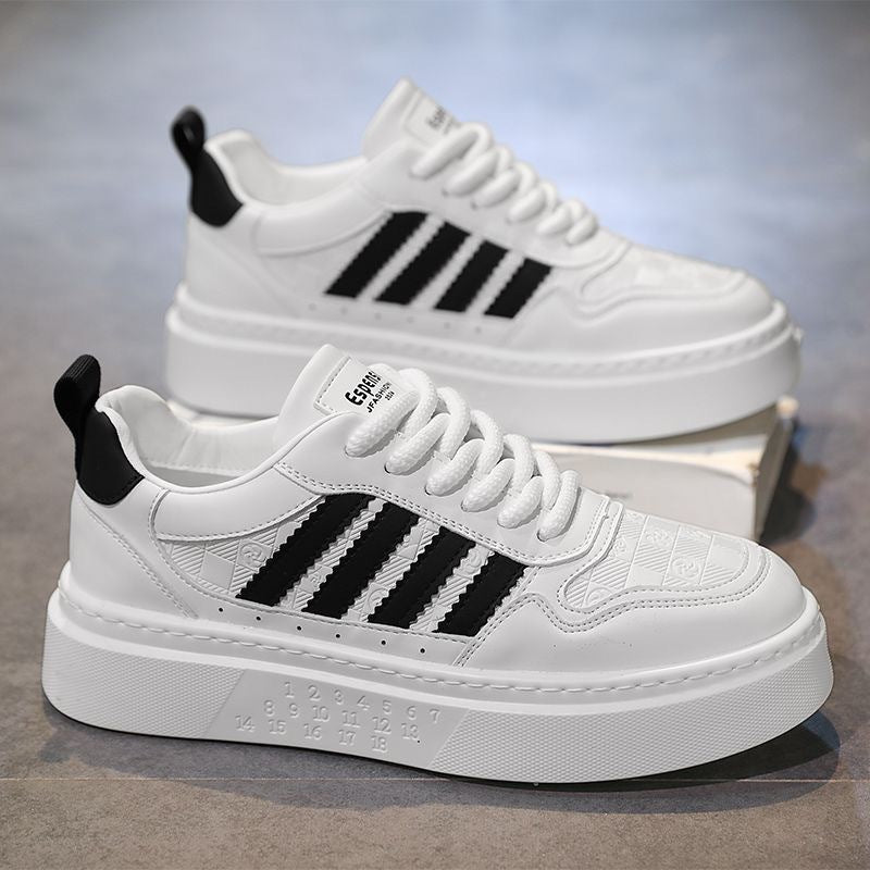 Damen Sportliche Plateau Sneakers mit modischem Obermaterial und ergonomischer Sohle