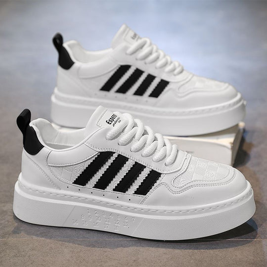 Damen Sportliche Plateau Sneakers mit modischem Obermaterial und ergonomischer Sohle R&B
