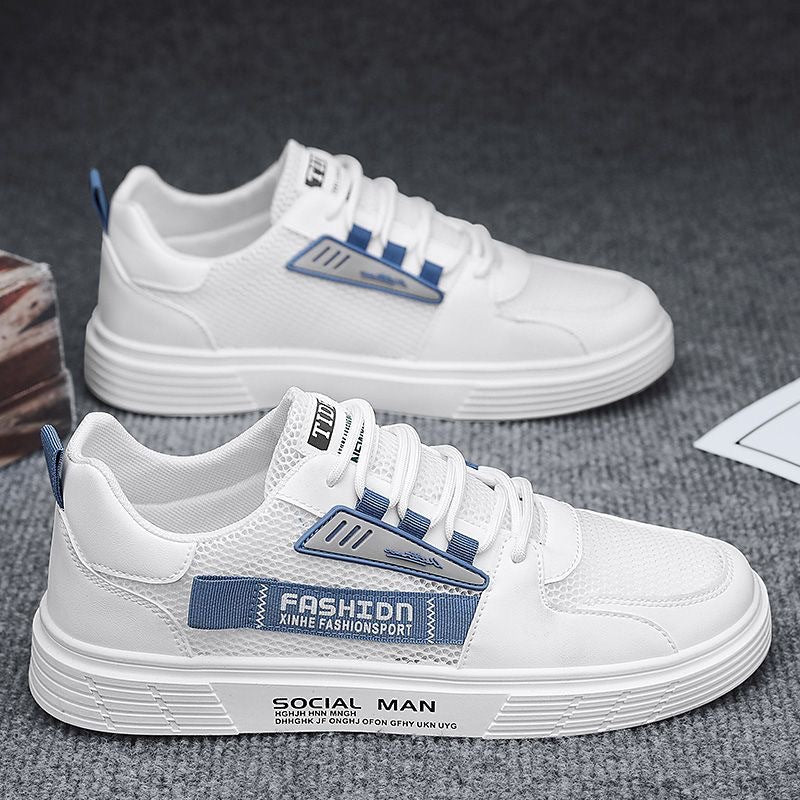 Herren Atmungsaktive Sneakers mit dämpfender Gummisohle und modernem Design R&B