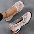Damen Bunte Sneaker mit luftdurchlässiger Spitze