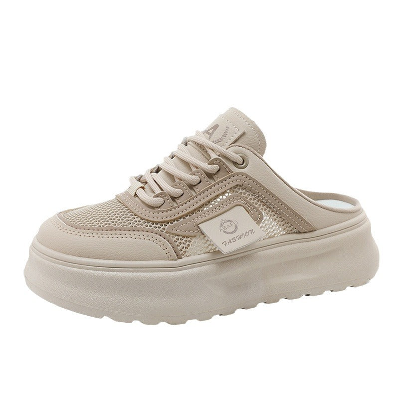 Damen sportliche Slip-On Sneakers mit atmungsaktiver Mesh-Oberfläche R&B