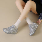 Damen Atmungsaktive Freizeitsneaker mit rutschfester Laufsohle und flexiblem Obermaterial R&B