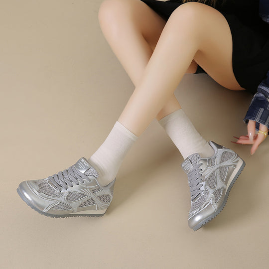 Damen Atmungsaktive Freizeitsneaker mit rutschfester Laufsohle und flexiblem Obermaterial R&B