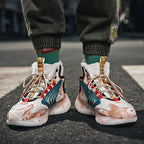 Damen High-Top Sneakers mit innovativem Design und rutschfester Sohle