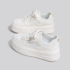 Damen Komfortable Chunky Sneakers mit atmungsaktiver Mesh-Oberfläche und gepolsterter Sohle R&B