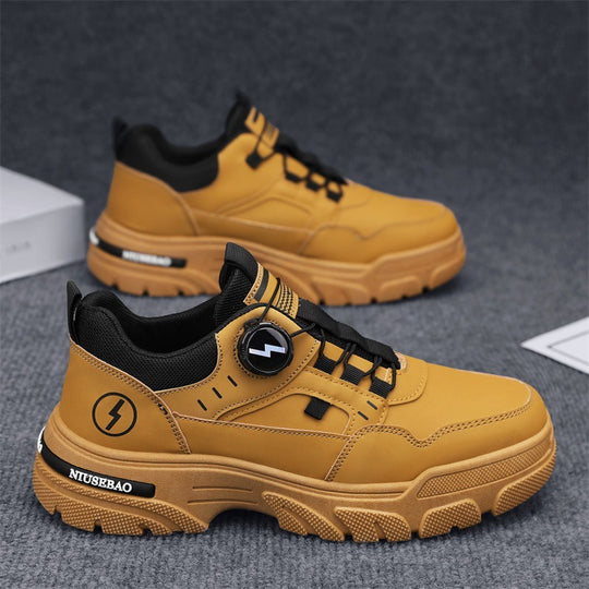Damen Sportliche Sneakers mit innovativem Schnellschnürsystem und rutschfester Sohle R&B