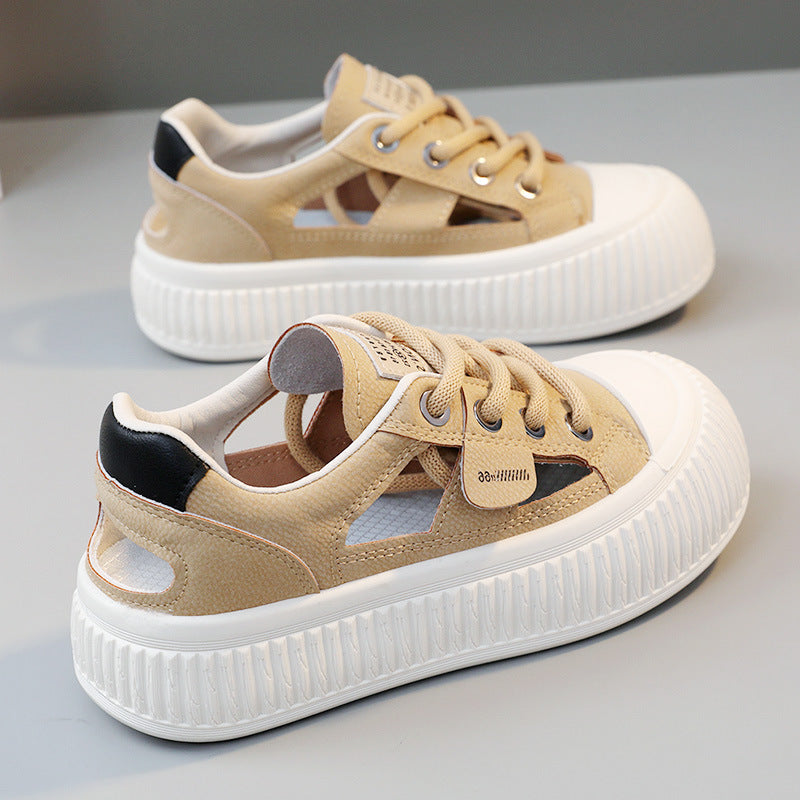 Damen Sportliche Sneaker mit atmungsaktiver Mesh-Oberfläche und flexiblem Design R&B