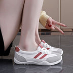 Damen Freizeitsneaker mit luftdurchlässigem Obermaterial und rutschfester Sohle R&B
