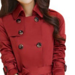 R&B | Schlanker Trenchcoat mit Doppelter Knopfreihe