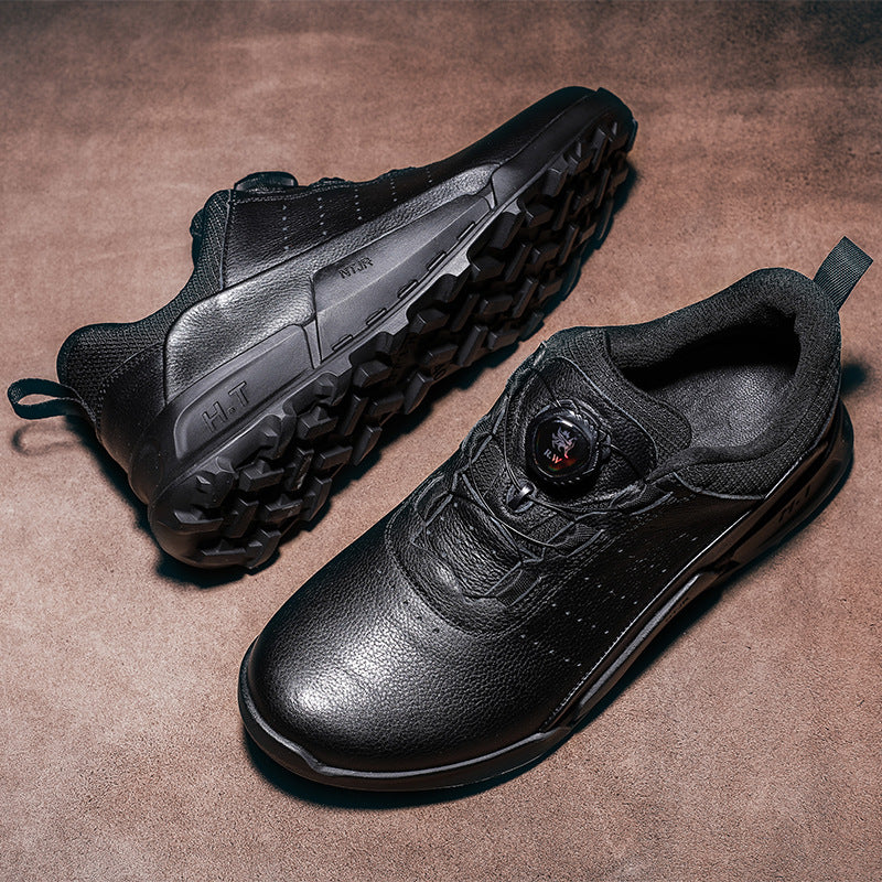 Herren Sportliche Sneaker mit wasserdichtem Obermaterial und schnellschnürsystem R&B