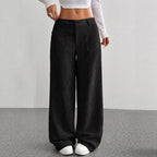 Damen Weite und bequeme Cordhose mit Taschen EB