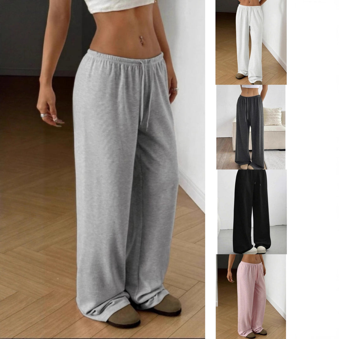 Damen Weite Sweatpants mit elastischem Bund R&B