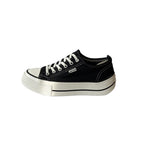 Damen Modische Sneakers im lässigen Stil mit auffälligen Schnürsenkeln