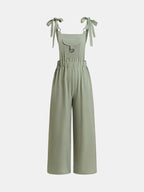Damen Overall mit verstellbaren Trägern und praktischen Taschen R&B