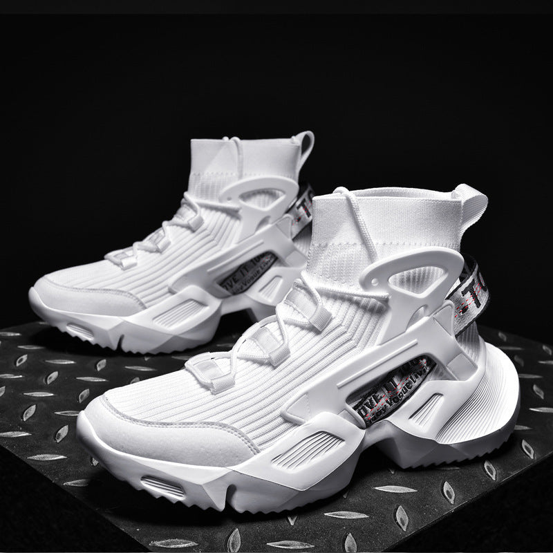 Damen High-Top Sneakers mit innovativem Futuristischem Design R&B