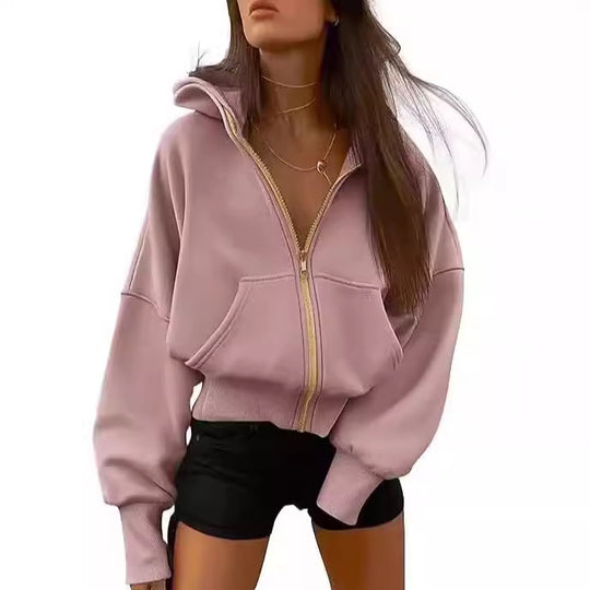 Damen oversized Kapuzenpullover R&B