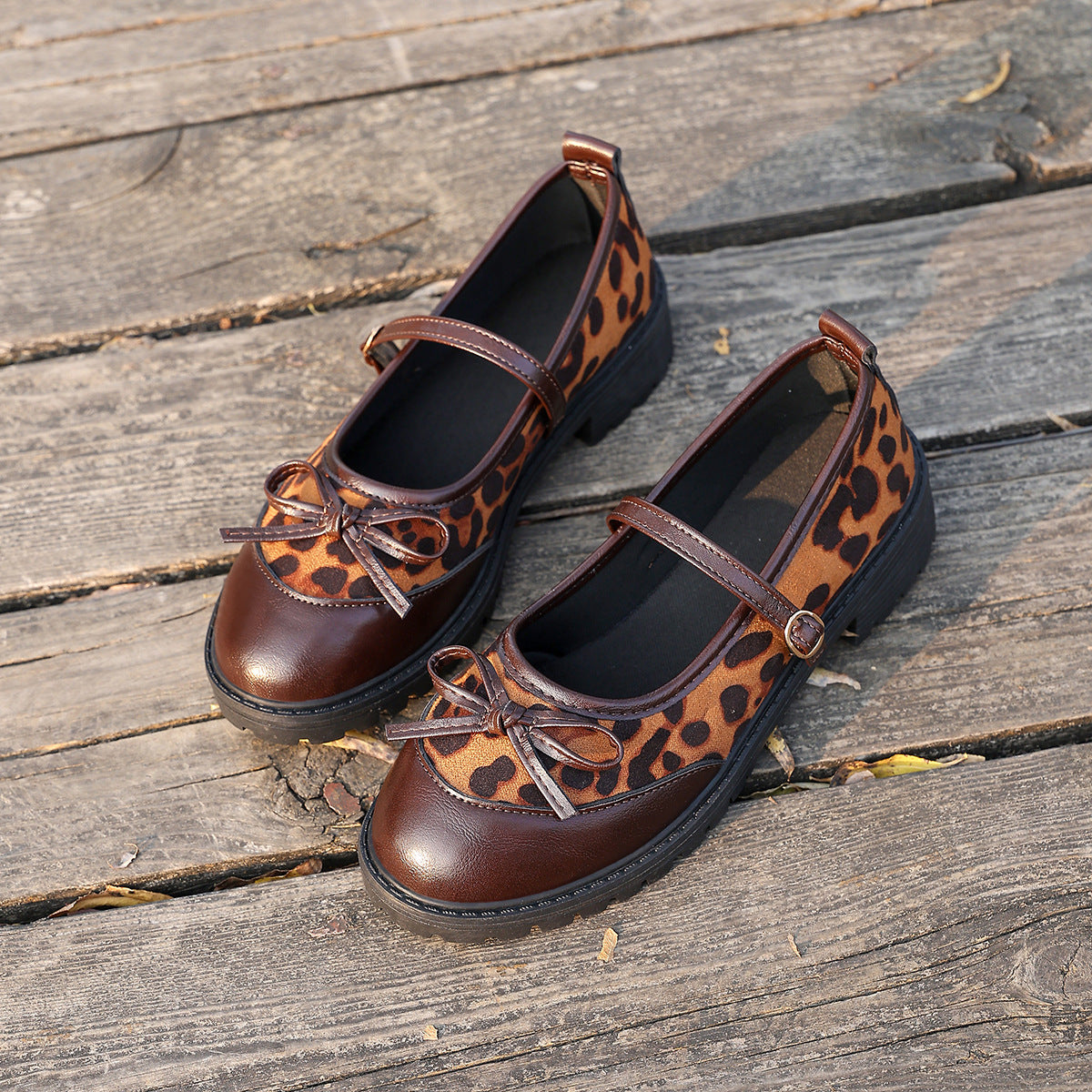Damen Ballerinas im R&Brnen Leo-Design R&B