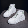 Damen Modische High-Top Sneakers mit gepolsterter Innensohle und rutschfester Sohle R&B