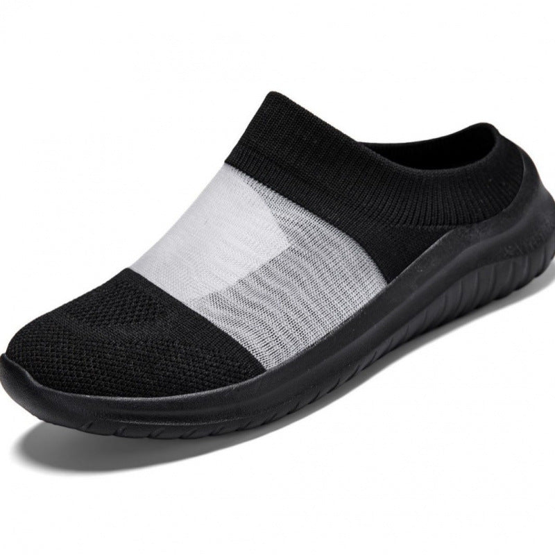 Damen bequeme Clogs aus atmungsaktivem Obermaterial