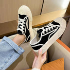 Damen Sneaker mit edlem Wildleder und modischer Sohle R&B