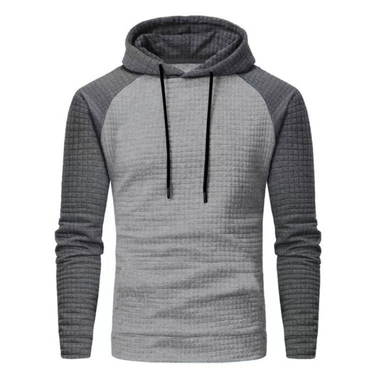 Herren Kapuzenpullover mit strukturiertem Design und modernem Schnitt R&B