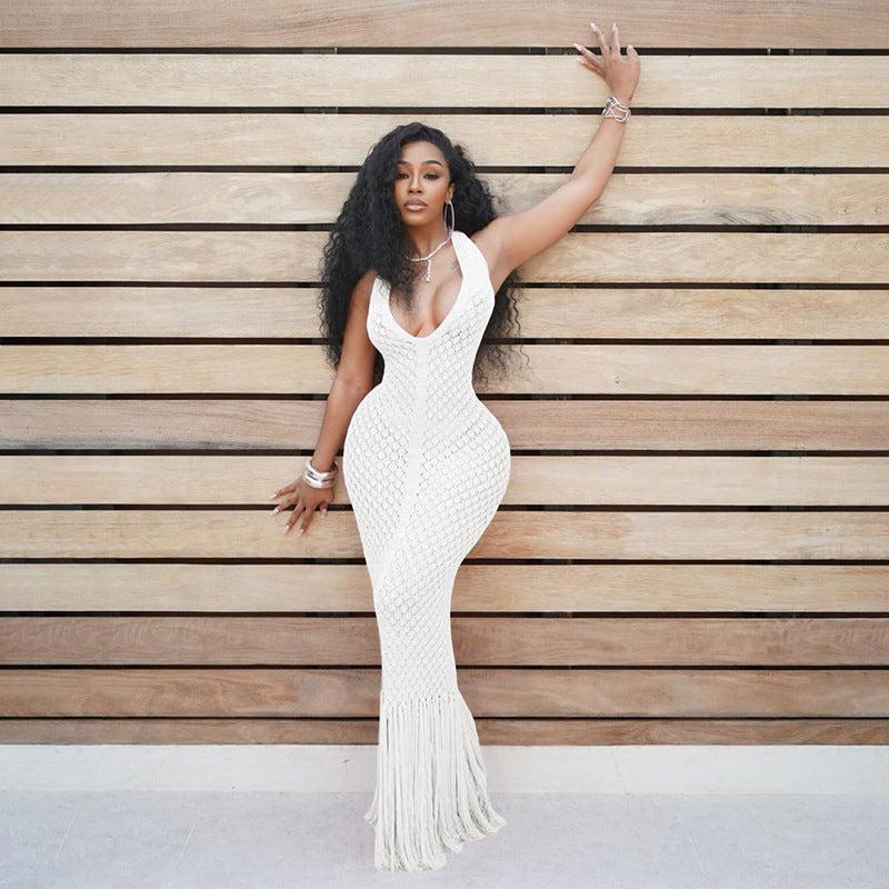 Damen trendiges Strandidress R&B