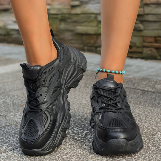 Damen Sportliche Sneakers mit rutschfester Sohle und atmungsaktivem Obermaterial R&B