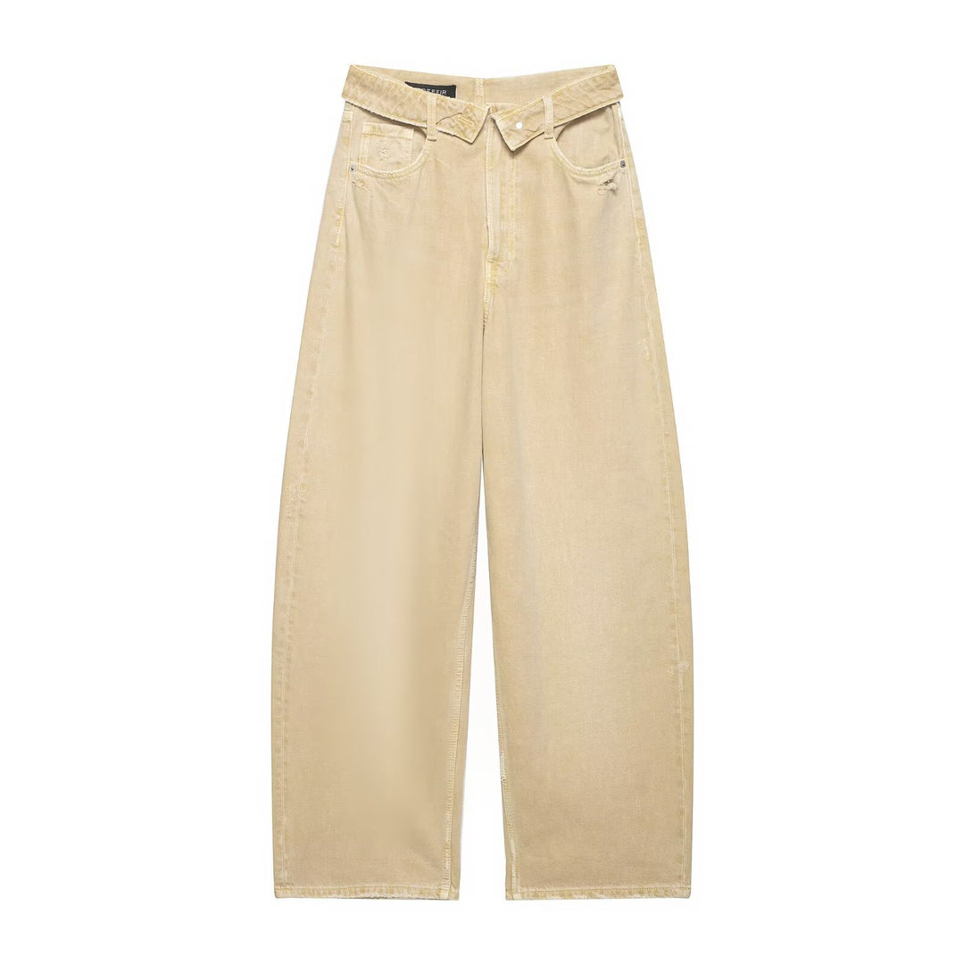 Damen Destroyed Jeans im lässigen Baggy-Stil R&B