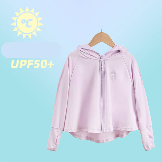 Damen sportliche UV-Schutzjacke mit Kapuze R&B