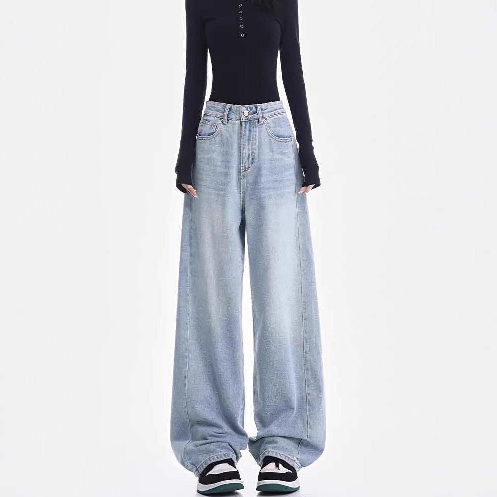 Damen Weite Jeanshose R&B