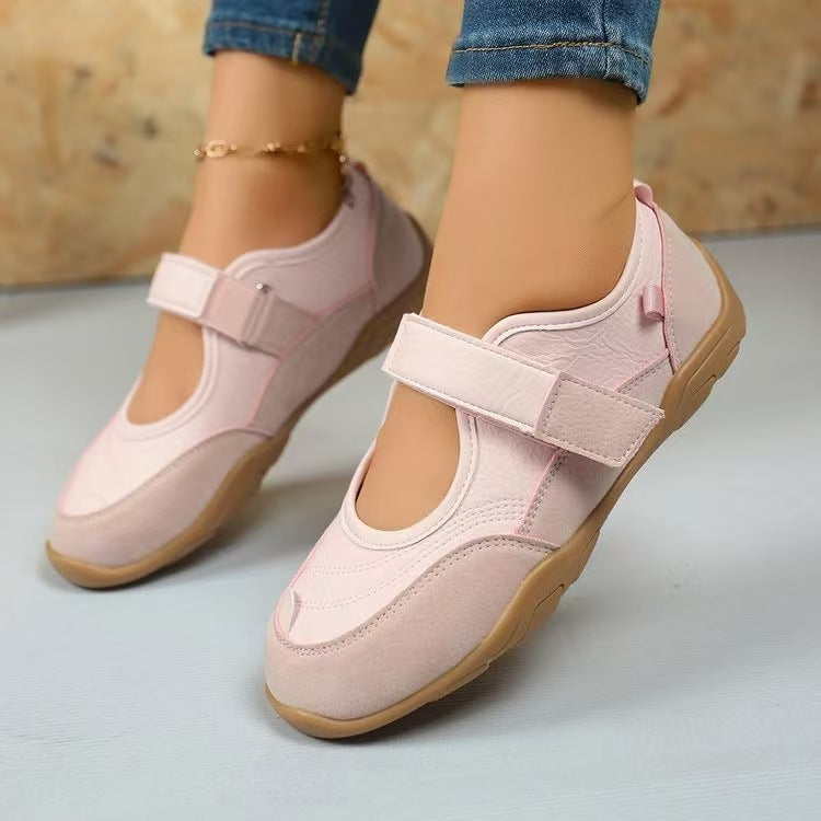 Damen Komfortable Klett-Schuhe mit atmungsaktivem Obermaterial und ergonomischer Sohle R&B