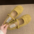 Damen Ballerinas mit verstellbarem Riemen und weichem Innenfutter R&B