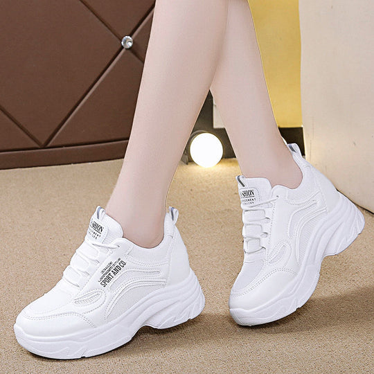 Damen Sportliche Chunky Sneakers mit atmungsaktiver Obermateriel von R&B