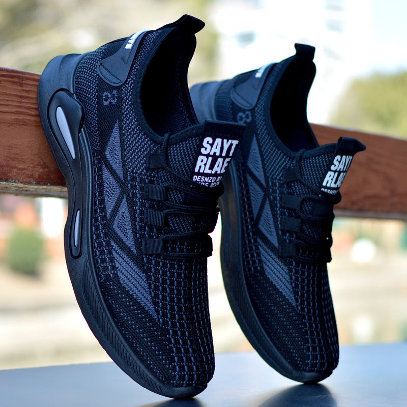 Damen Performance-Laufschuhe mit atmungsaktivem Obermaterial und elastischem Schnürsystem R&B