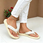 Damen Komfortable Zehentrenner Sandalen R&B