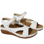 Damen Sandalen mit ergonomischer Sohle und modischem Keilabsatz R&B