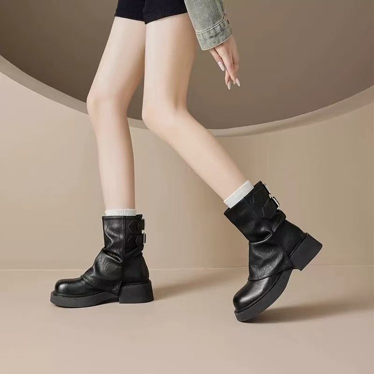 Damen Stiefeletten mit modischem Design und komfortabler Sohle R&B
