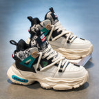 Damen Sportliche Chunky Sneakers mit atmungsaktivem Obermaterial und rutschfester Sohle