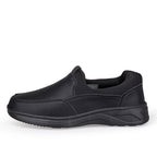 Damen Bequeme Leder Slip-On Sneakers R&B