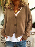 Damen Kopfbedeckung mit oversized Schnitt und Knopfdetails R&B
