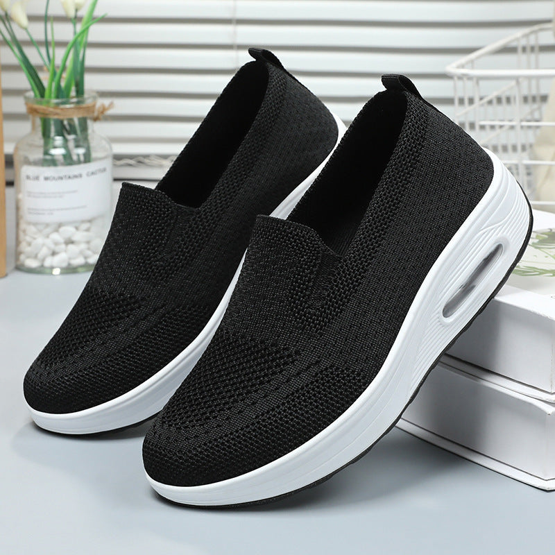 Damen Bequeme Slip-On Sneakers mit dämpfender Sohle R&B