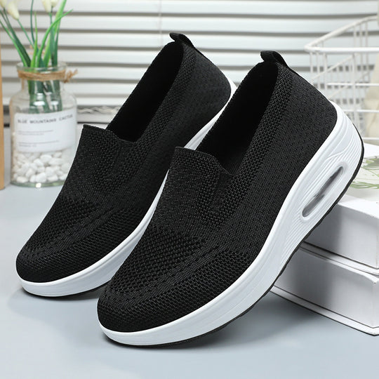 Damen Bequeme Slip-On Sneakers mit dämpfender Sohle R&B